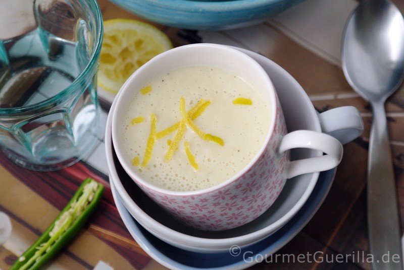 kohlrabi soup | GourmetGuerilla.com